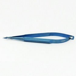 Curved Needle Holder 6mm delicate jaws wo/l 110mm